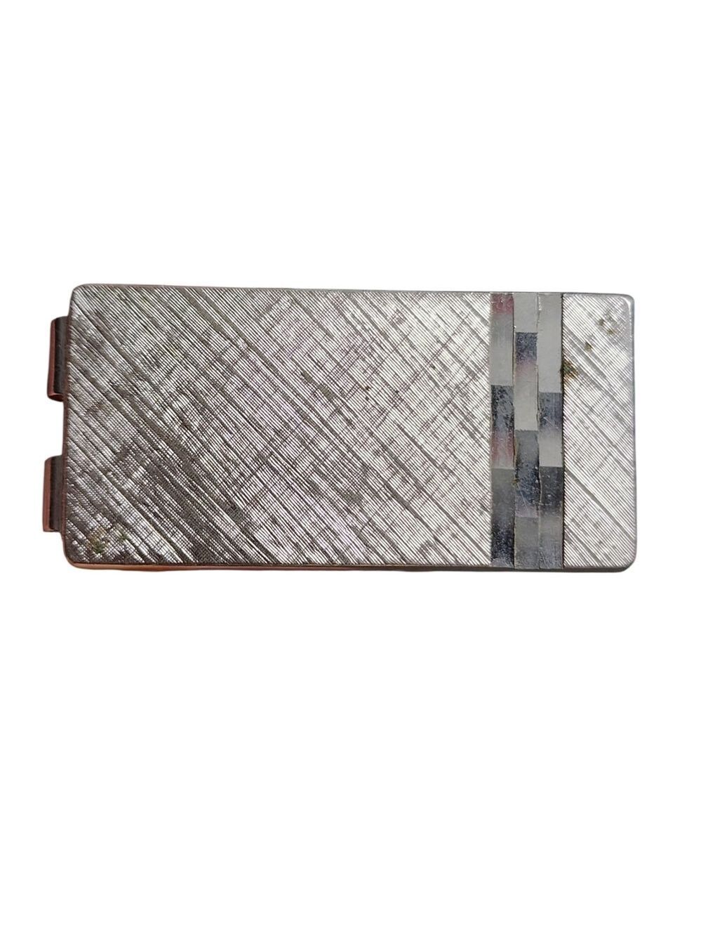 Anson Stainless Steel Rectangular Money Clip Vintage